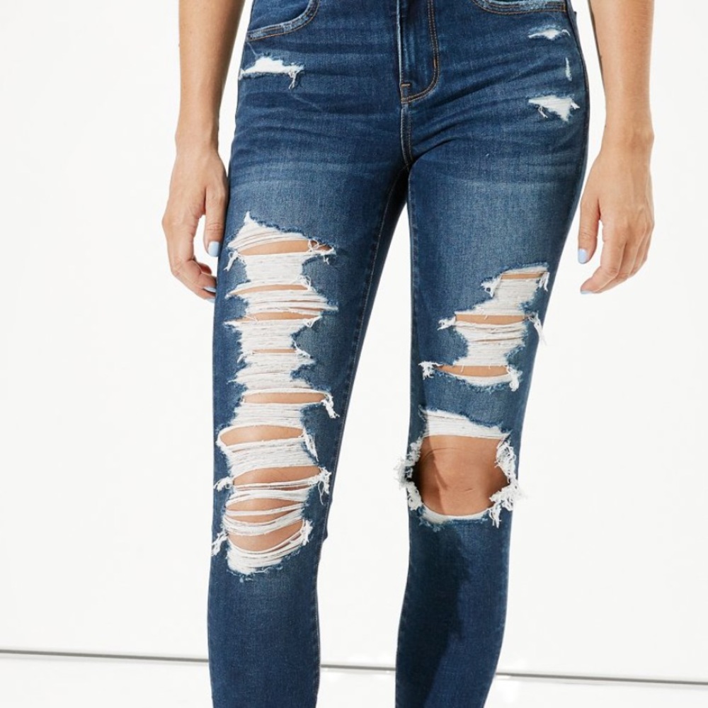 American eagle skinny jeans barely worn